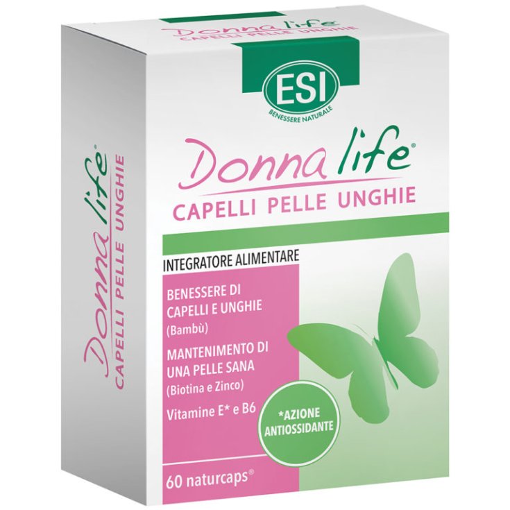 Donna life&reg; CAPELLI PELLE UNGHIE ESI 60 naturcaps