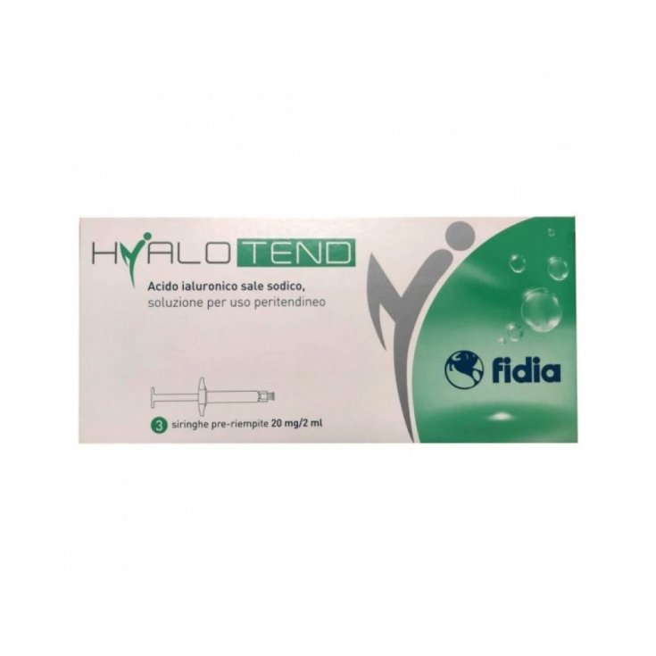 HyaloTend 20mg/2ml Siringhe Pre-Riempite Fidia 3x2ml HyaloTend 20mg/2ml Siringhe Pre-Riempite Fidia 3x2ml
