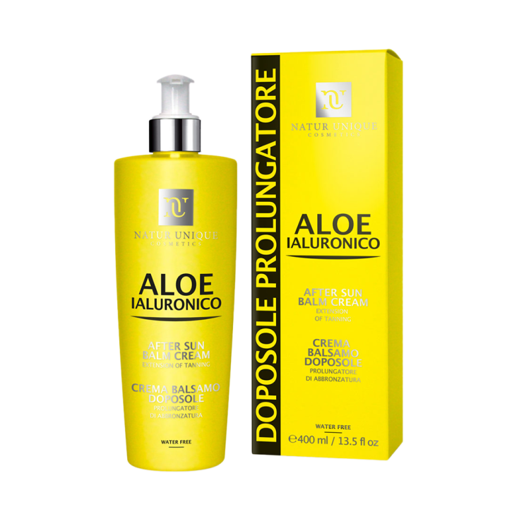 Aloe Ialuronico Crema Balsamo Doposole Natur Unique 400ml