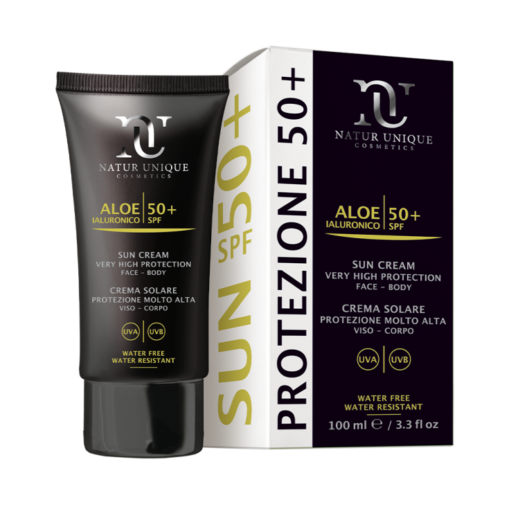 Aloe Ialuronico Spf 50 Viso Corpo Natur Unique 100ml