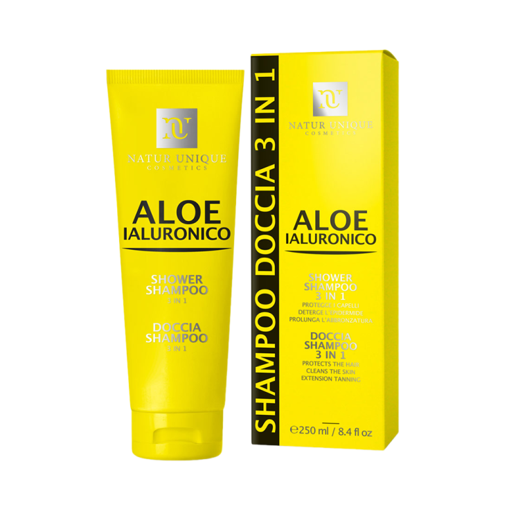 Aloe Ialuronico Doccia Shampoo 3 In 1 Natur Unique 250ml