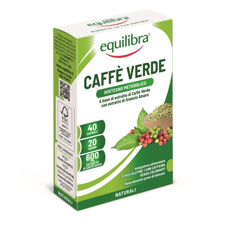 Caff&egrave; Verde Equilibra 40 Capsule