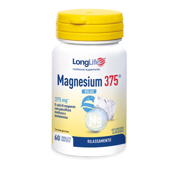 Magnesium 375 RELAX LongLife 60 Tavolette Rivestite