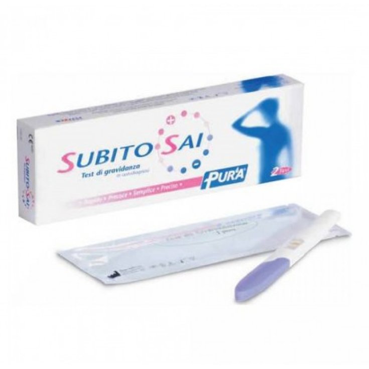 TEST DI GRAVIDANZA SUBITO SAI PURA&reg; 2TEST