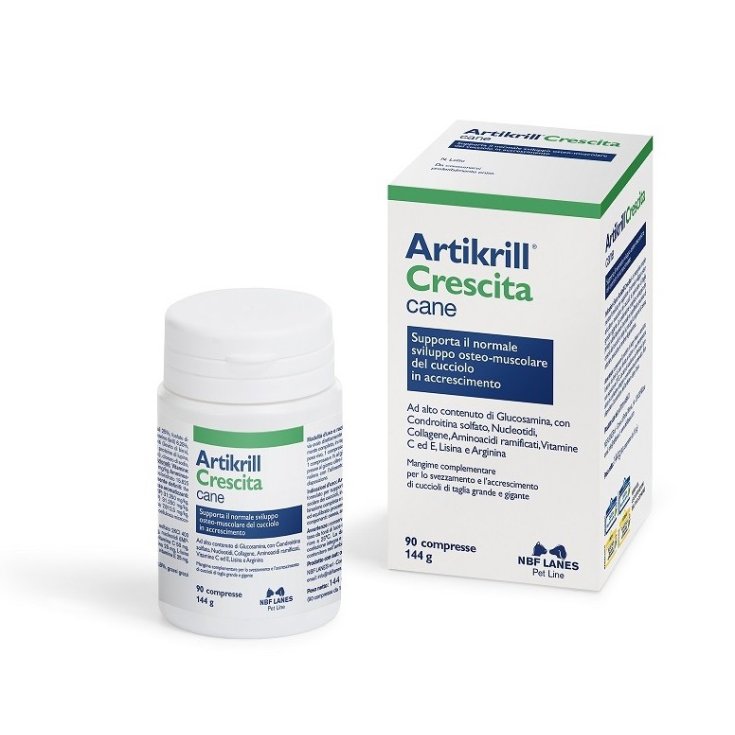 Artikrill Crescita Cane - 90X1,60GR