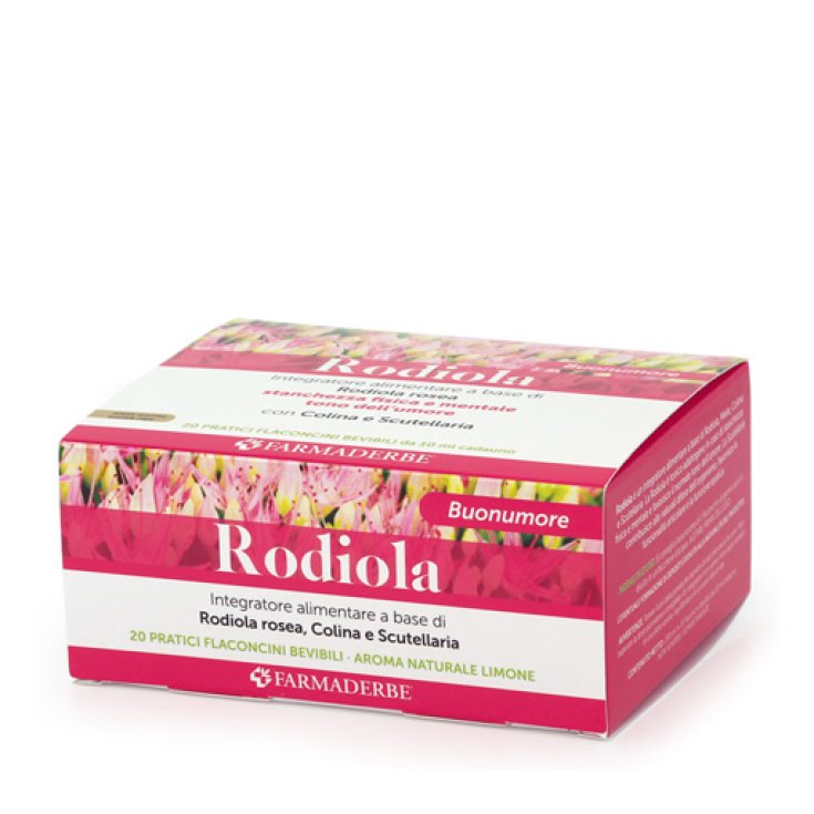Rodiola Farmaderbe 20 Flaconcini