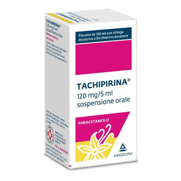 Tachipirina&reg; 120mg/5ml Angelini 120ml