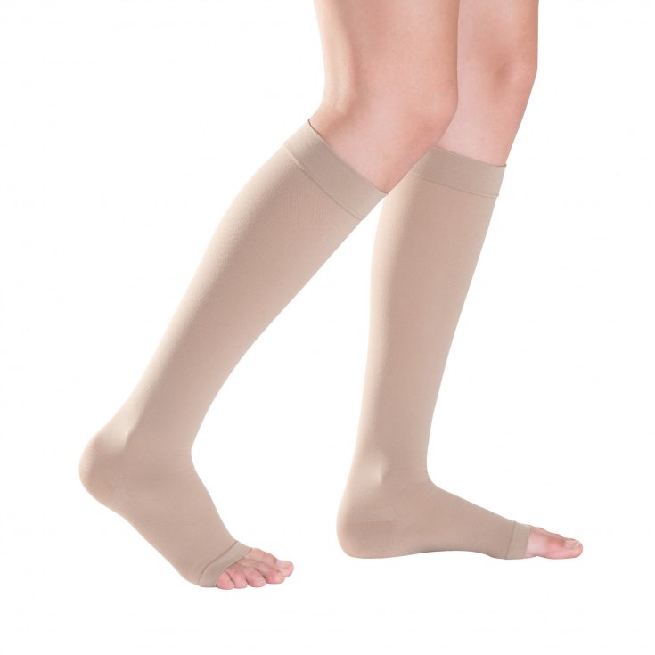 Gambaletto Kl1 Punta Aperta Cashmere 3 Mediven Comfort 1 Paio
