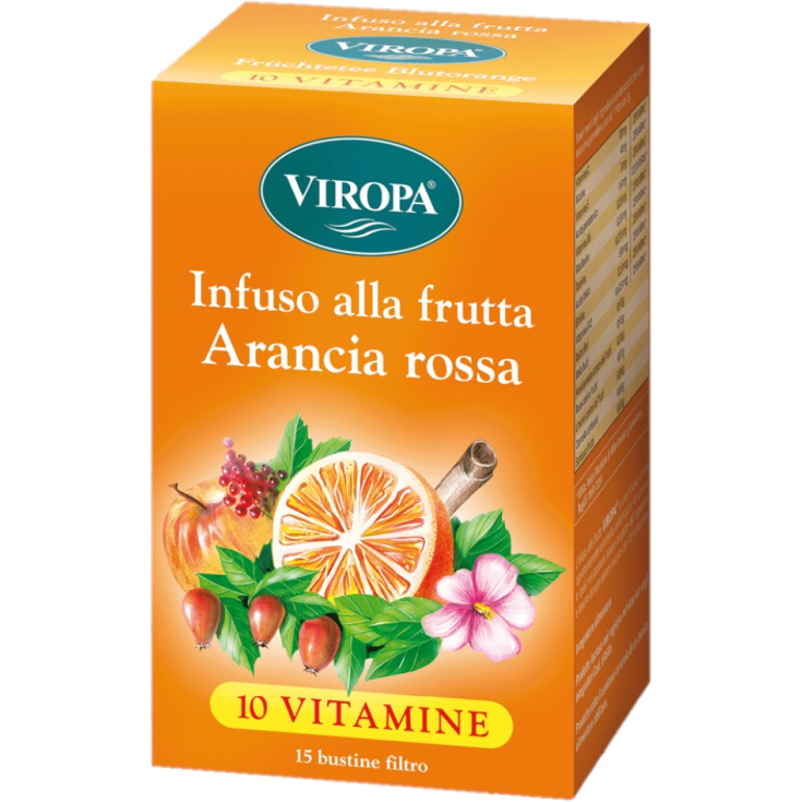 10 Vitamine Arancia Rossa Viropa 15 Bustine Filtro