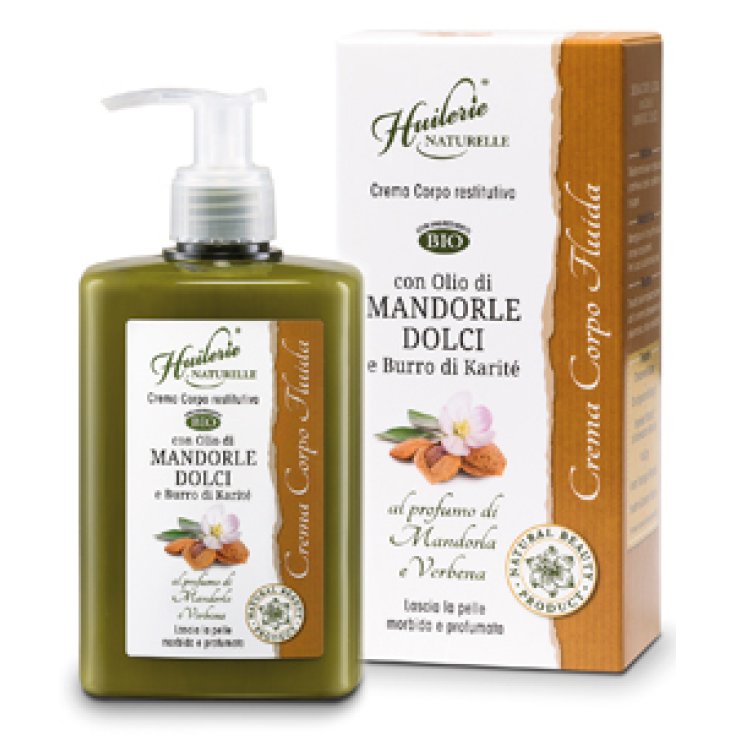 Huilerie&reg; Naturelle La Crema Fluida Al Profumo Di mandorla E Verbena 300ml