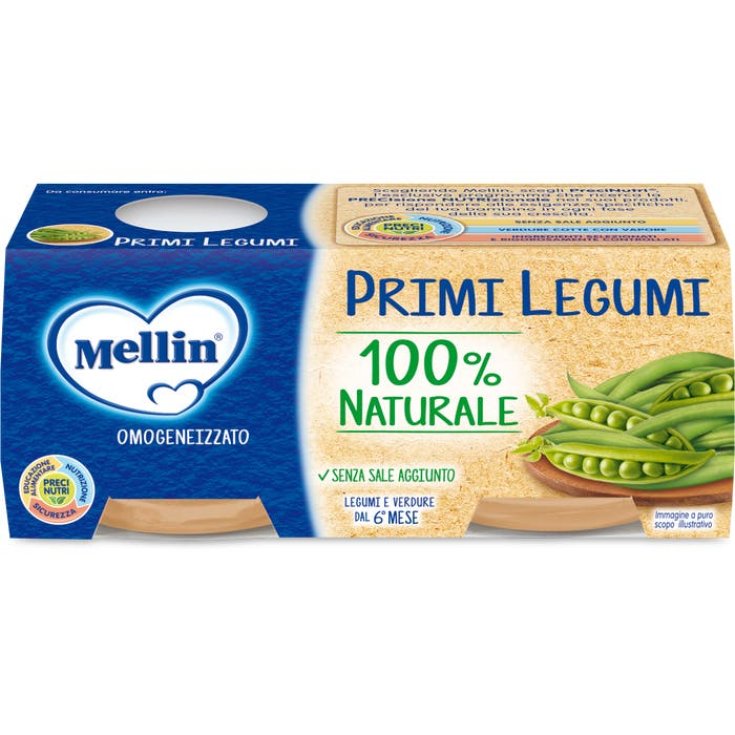 OMOGENEIZZATO PRIMI LEGUMI MELLIN&reg; 4X80G