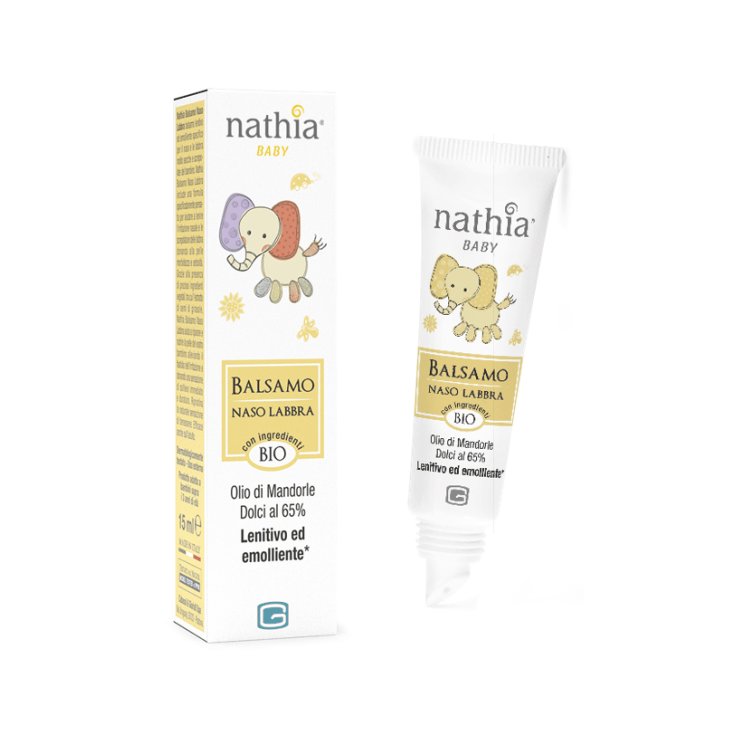 Nathia&reg; Baby Balsamo Naso Labbra 15ml