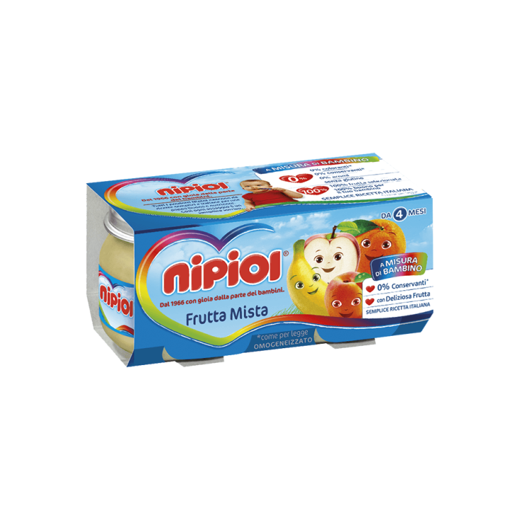 OMOGENEIZZATO FRUTTA MISTA&nbsp;NIPIOL&reg; 2x120g