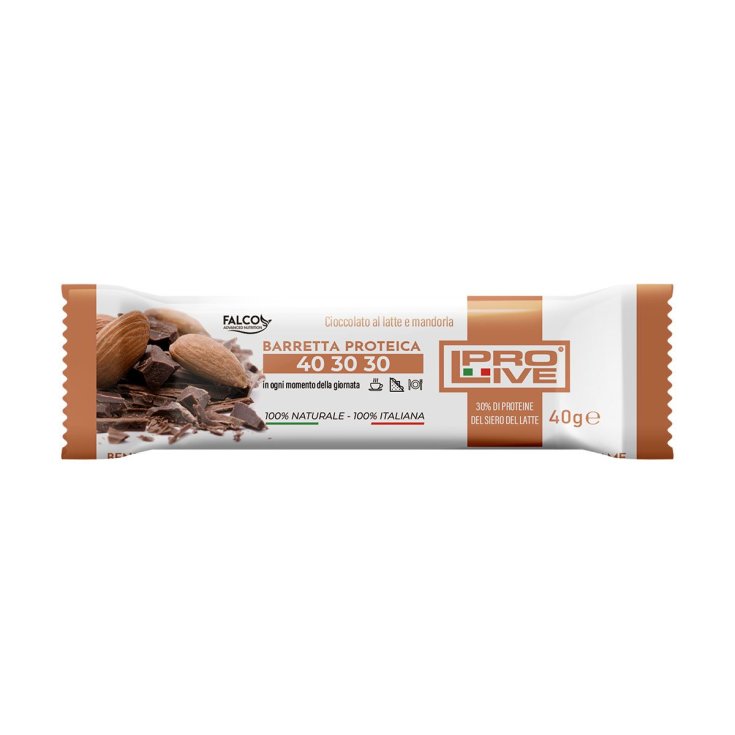 PROLIVE&reg; 40 30 30 BARRETTA CIOCCOLATO/MANDORLA 40g