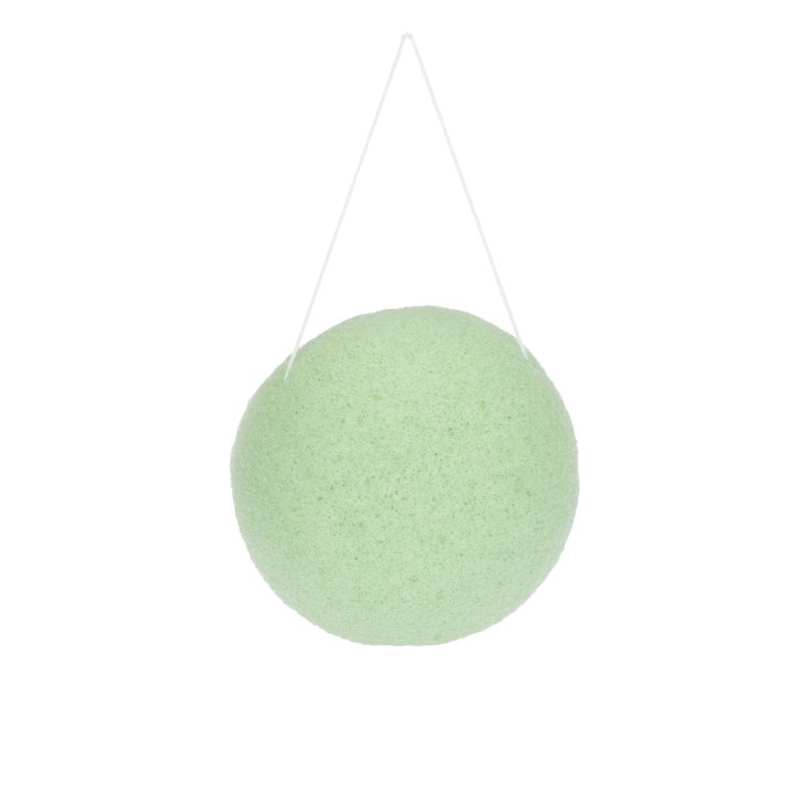 Spugna Konjac "Green Tea" Beautytime 1 Pezzo