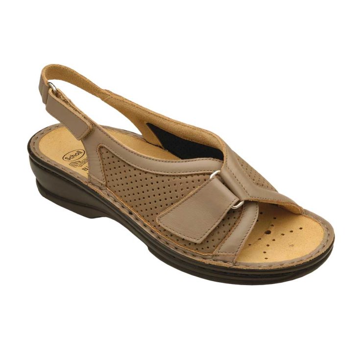 Gelsomina Nappa Leather&nbsp;Elasticated Textile Womens Taupe&nbsp;N39 Dr.Scholl's&reg;