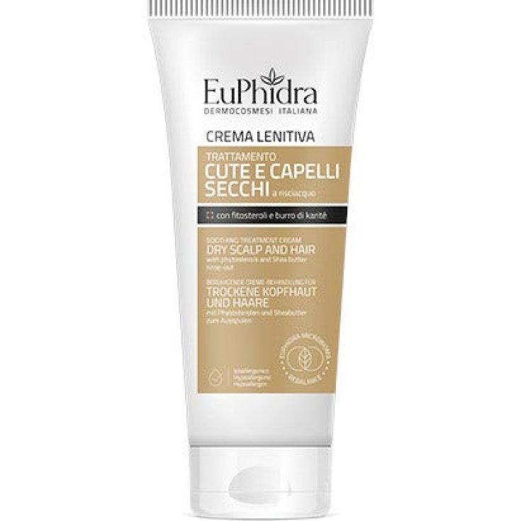 Crema Lenitiva Cute/Capelli Secchi Euphidra 200ml