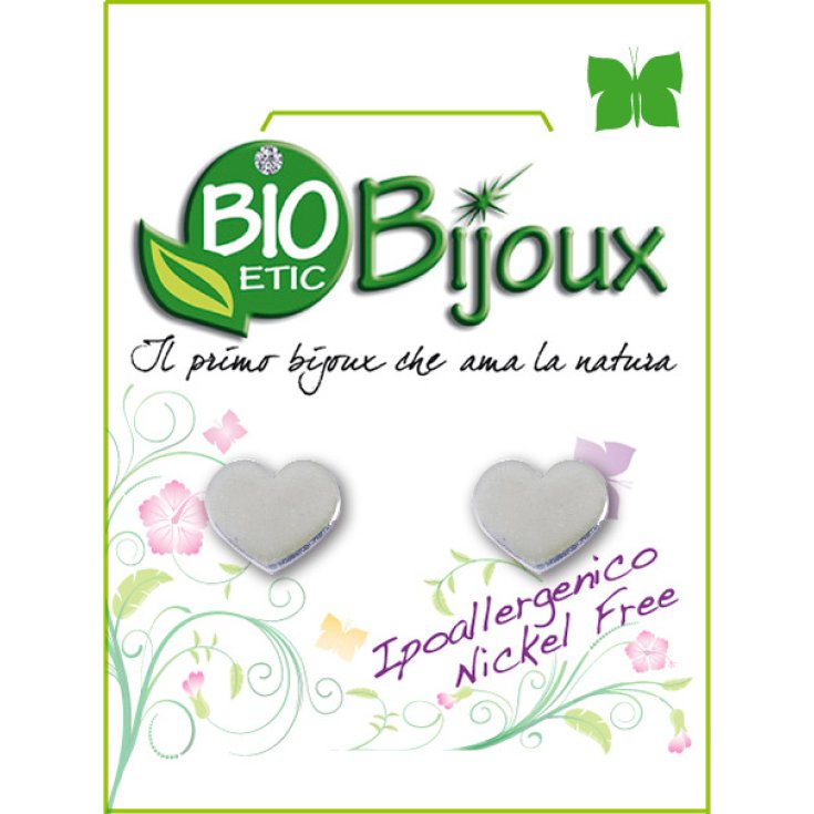 ORECCHINO CUORE ARGENTO 8,7X7,6MM BIOETIC BIJOUX