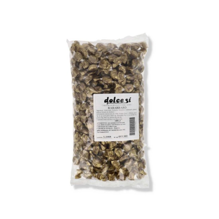DolceS&igrave; Caramelle Al  Rabarbaro 1000g