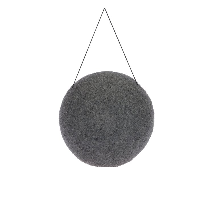 Spugna Konjac Bamboo Charcoal Beautytime 1 Pezzo