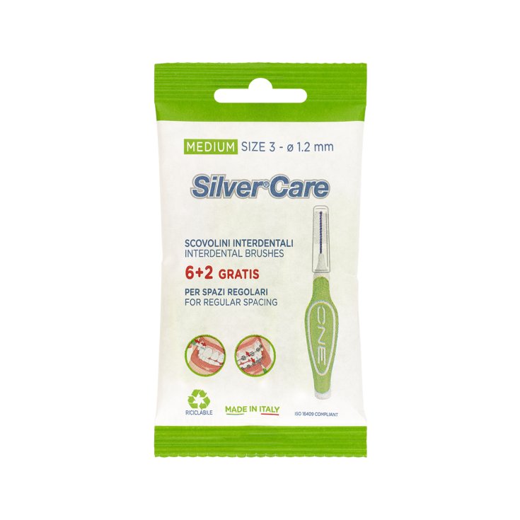 SilverCare ONE&nbsp;Scovolini Interdentali Medi 8 Scovolini