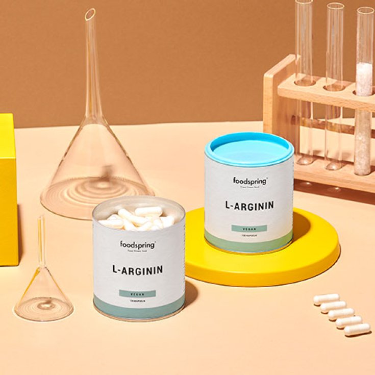 L-Arginina Foodspring® 120 Capsule L-Arginina Foodspring® 120 Capsule