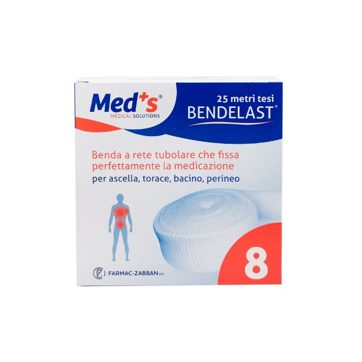 BENDELAST Benda Rete Tubolare Calibro 8 Med's 25m
