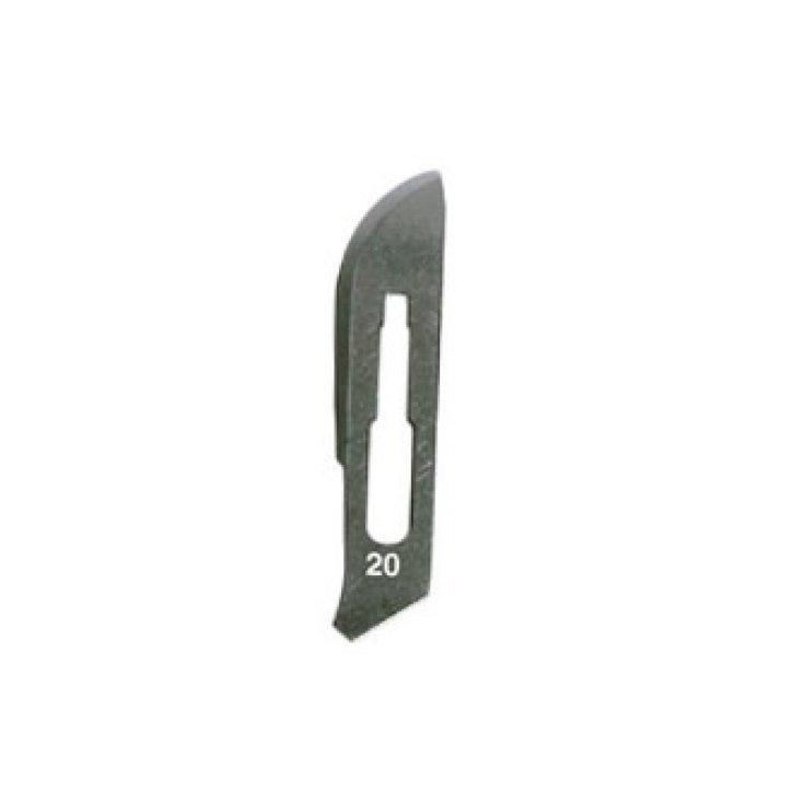 Lame Bisturi Sterili Inox Figura 20 Farmac-Zabban 100 Pezzi