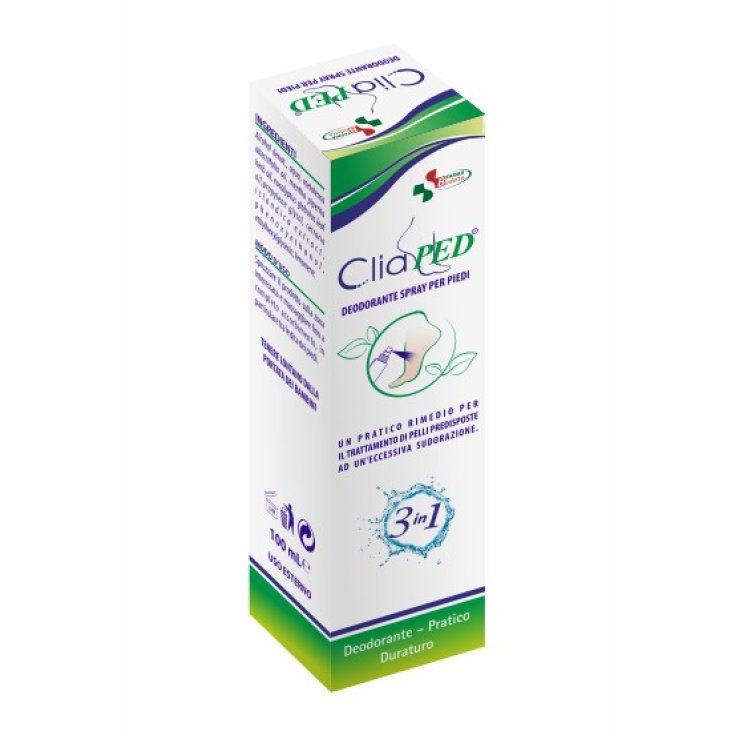Deodorante Spray per Piedi Clia Ped 100ml