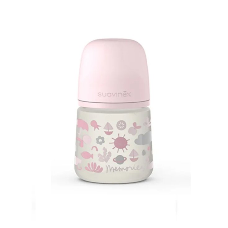 Memories Biberon 150ml + SX Pro Tettarella Simmetrica&nbsp;Flusso Lento Rosa +0M
