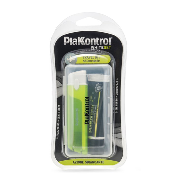 White Set PlaKKontrol&reg; 1 Travel Kit