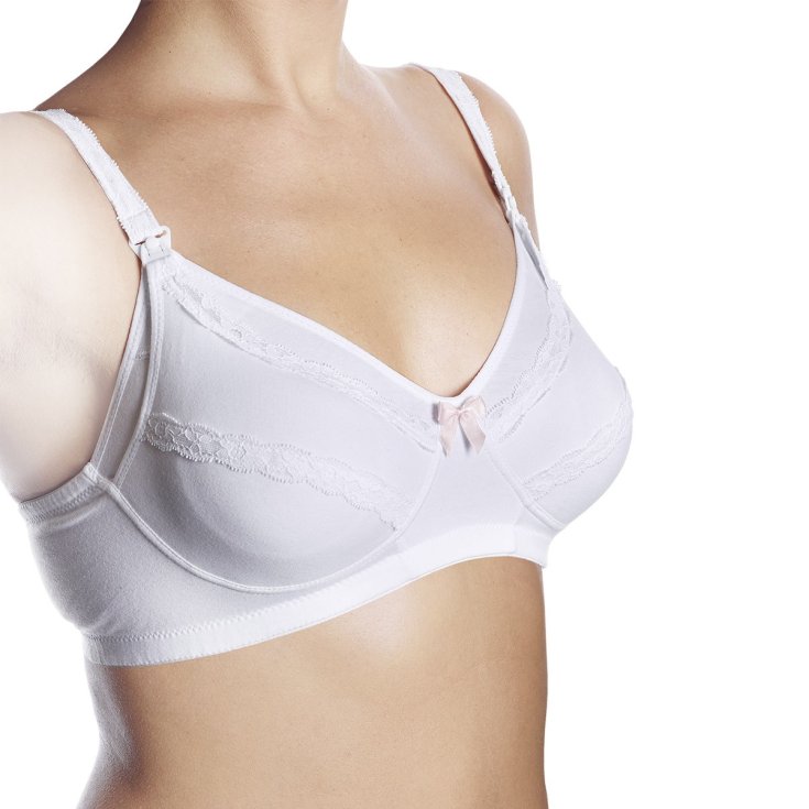 Mammy Reggiseno Allattamento Cotone Bianco 5C Chicco 1 Pezzo