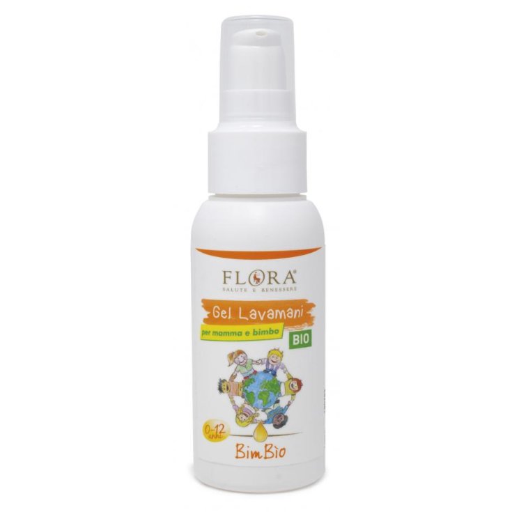 BimBio Gel Lavamani Per Mamma E Bimbo Flora 75ml