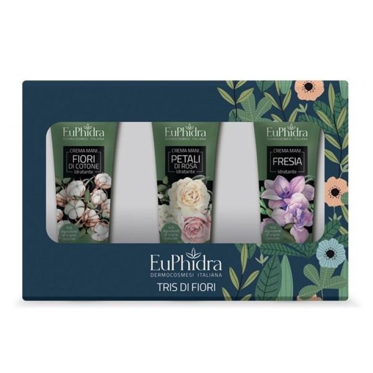 Cofanetto TRIS DI FIORI EuPhidra