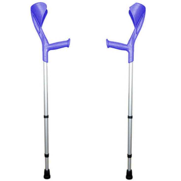 Stampelle Canadesi Blu Cura Farma 1 Coppia