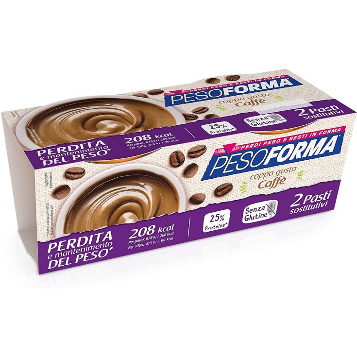 PESOFORMA&nbsp;Coppa gusto Caff&egrave; 2x210g