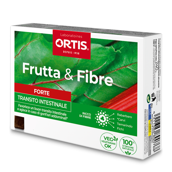 Frutta & Fibre Forte Laboratoires Ortis&reg; 12 Cubetti