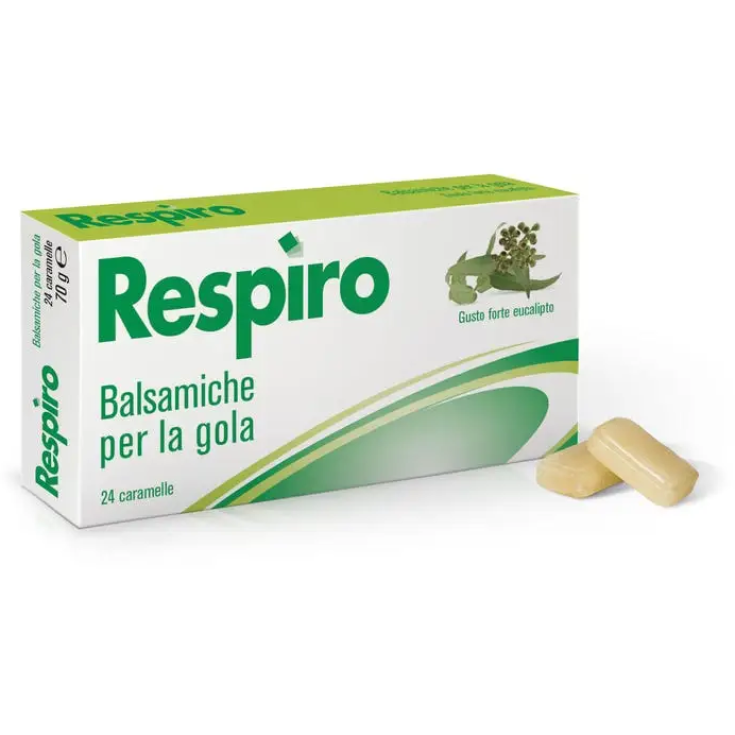 Balsamiche Per La Gola Respiro 24 Caramelle