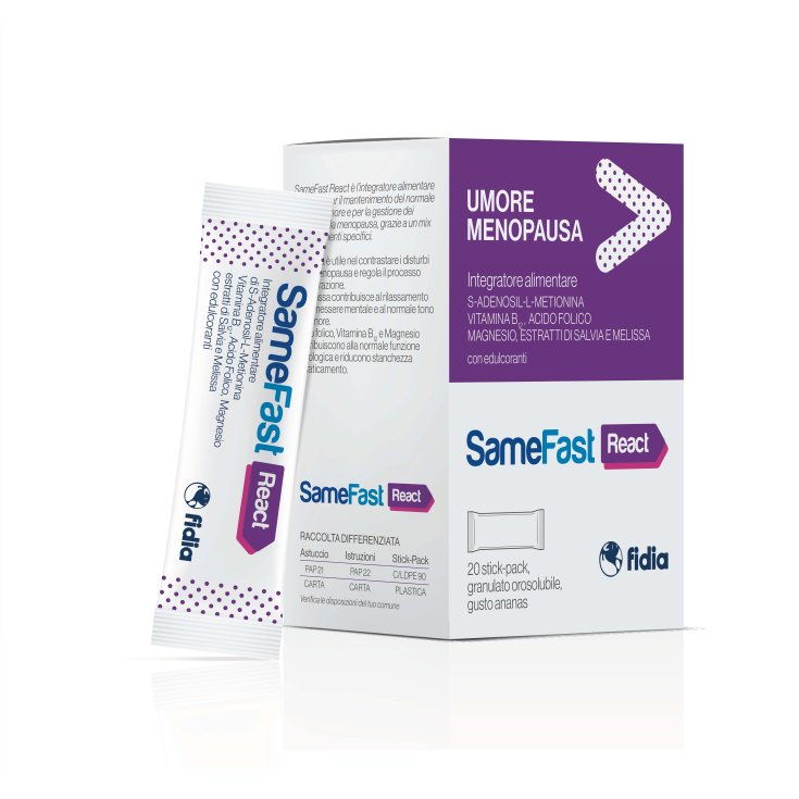 SameFast React Fidia 20 Stick Pack