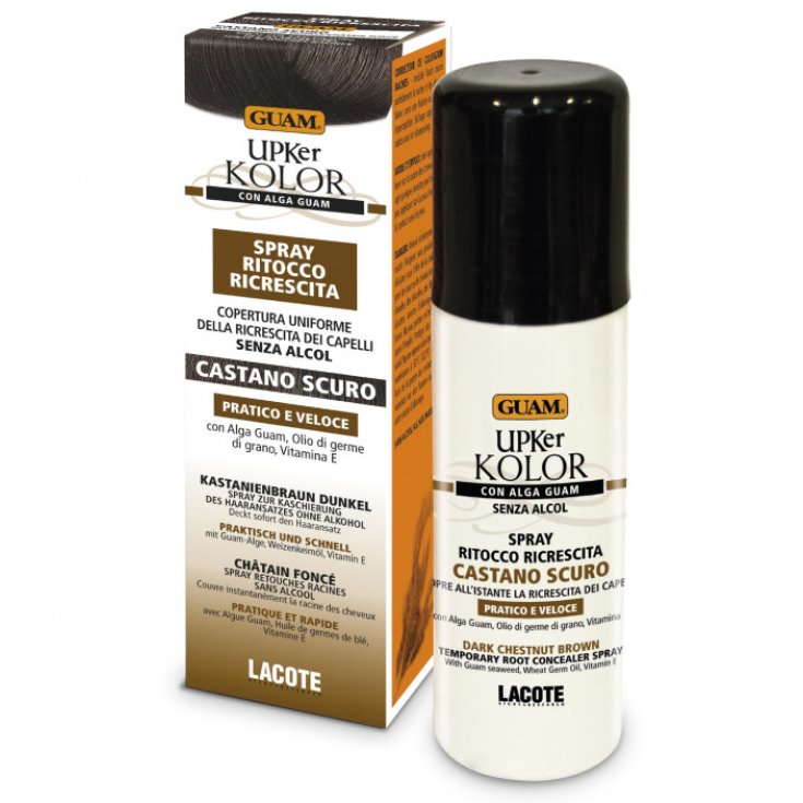 UPKER KOLOR SPRAY CASTANO SCURO GUAM&reg; 75ml