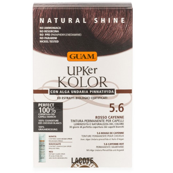 UPKER KOLOR TINTURA 5,6 ROSSO CAYENNE GUAM&reg;