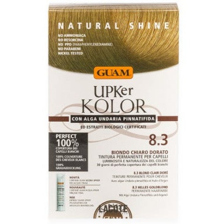 UPKER KOLOR TINTURA 8,33 BIONDO CHIARO DORATO GUAM&reg;
