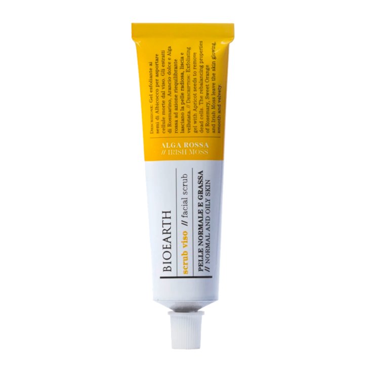Scrub Viso Alga Rossa Bioearth 75ml