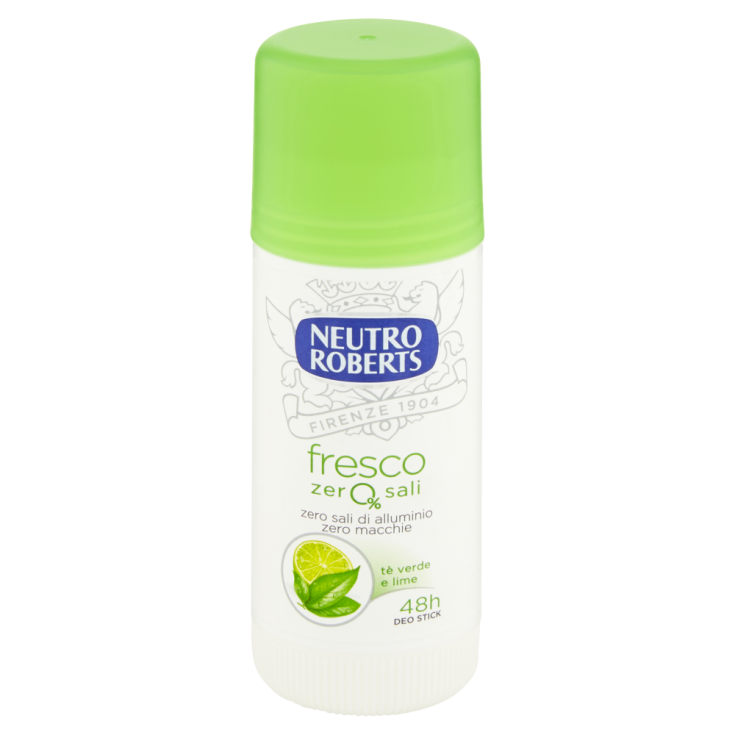 Fresco T&egrave; Verde e Lime NEUTRO&nbsp;ROBERTS Deo Stick 40ml