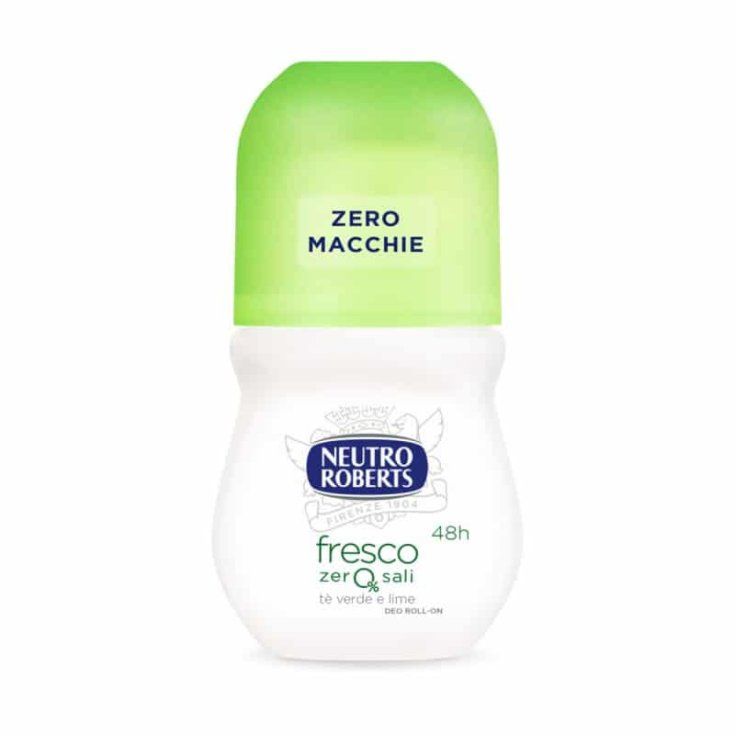 Fresco ZerO% Sali T&egrave; Verde E Lime Neutro Roberts 50ml