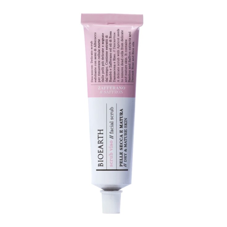 Scrub Viso Zafferano Bioearth 75ml