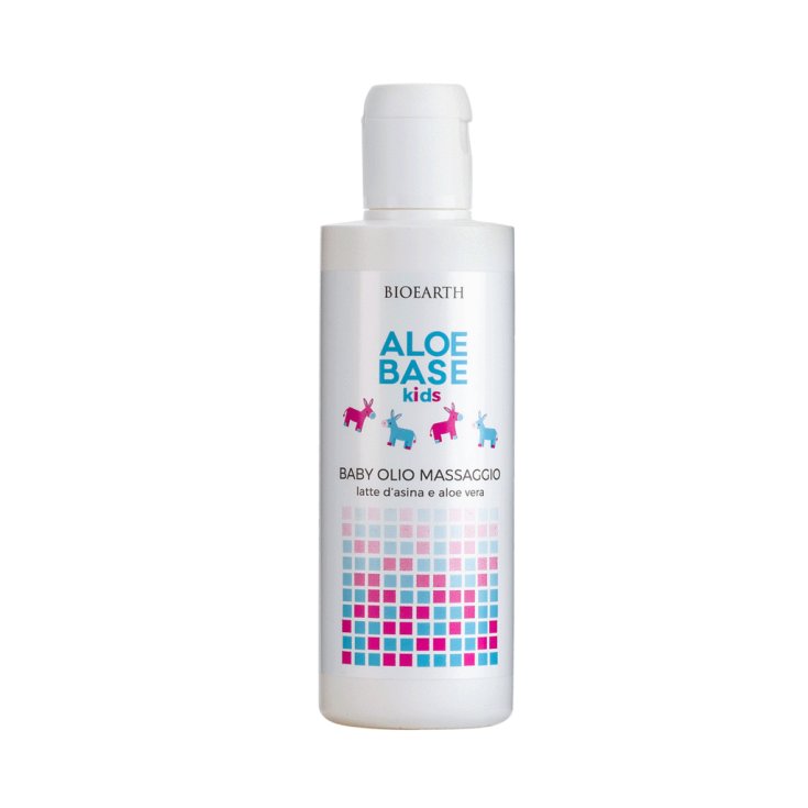 Aloe Base Kids Baby Olio Massaggio BioEarth 200ml