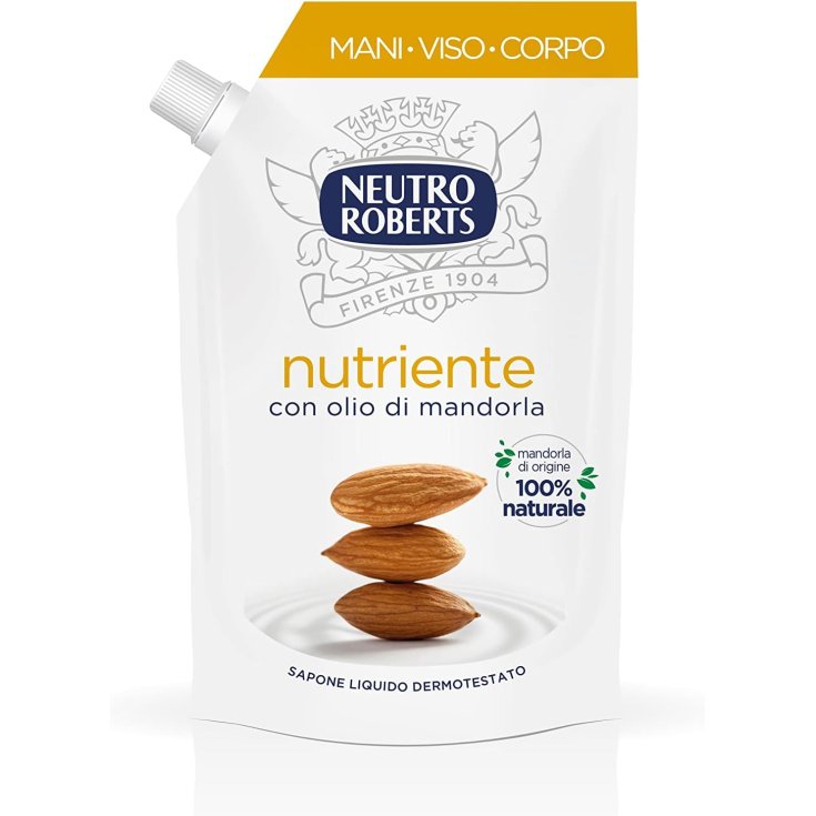 Sapone Liquido Nutriente Ricarica Neutro Roberts 400ml