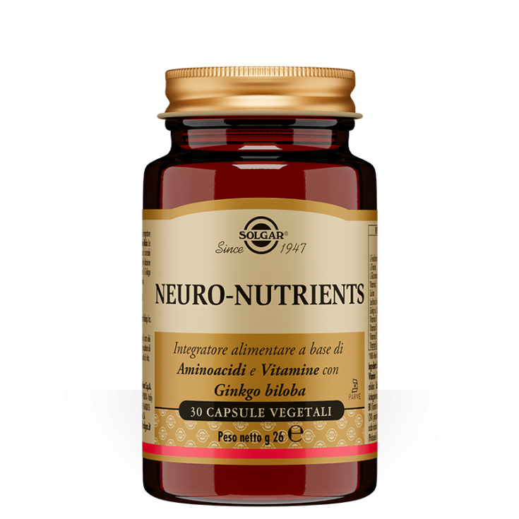 Neuro-Nutrients Solgar 30 Capsule Vegetali Neuro-Nutrients Solgar 30 Capsule Vegetali