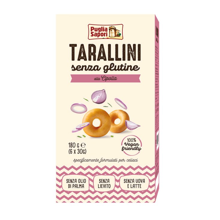 Tarallini alla Cipolla Puglia Sapori 180g